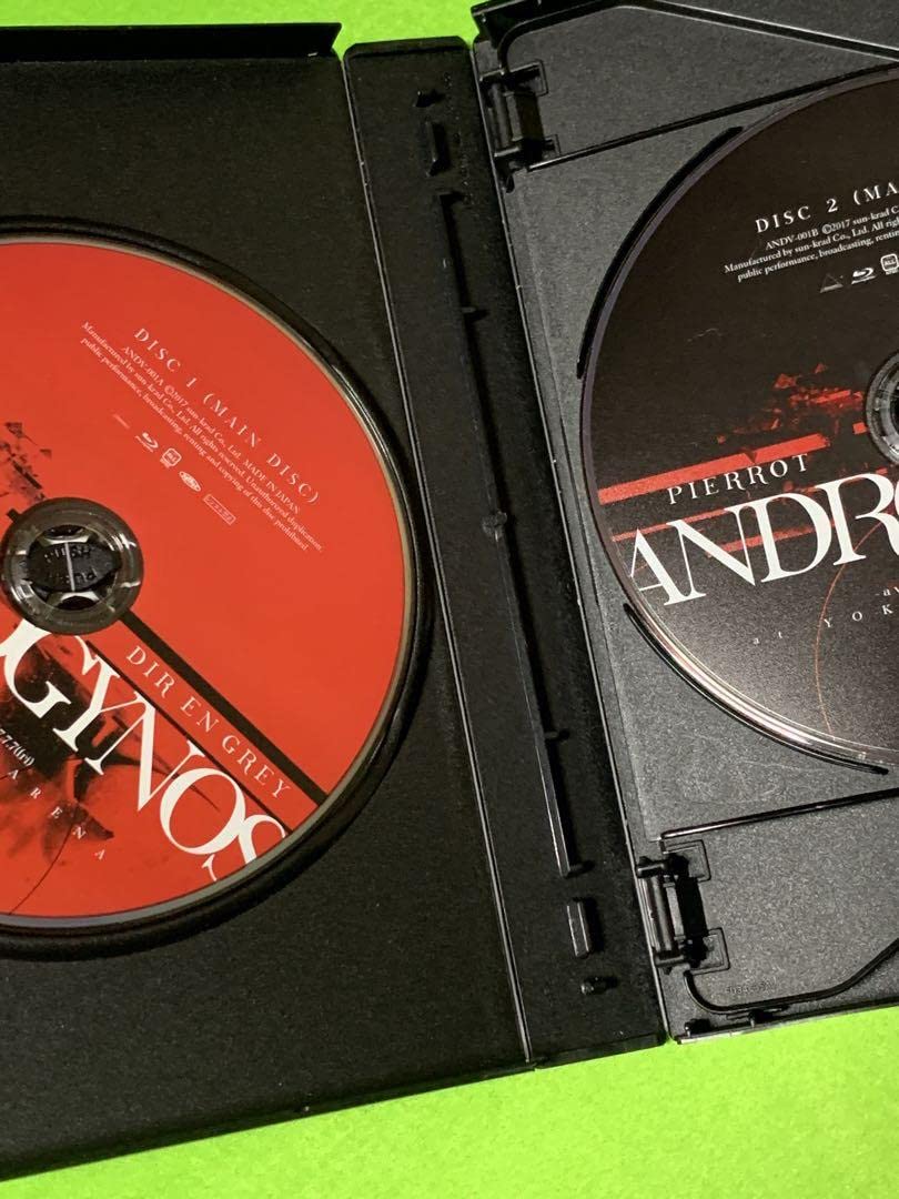 Amazon.co.jp: ANDROGYNOS Blu-ray PIERROT DIR EN GREY